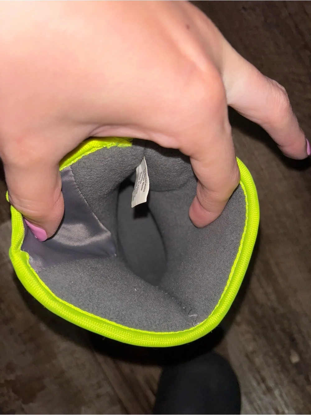 Toddler Waterproof Winter Boots - Neon Lime & Gray